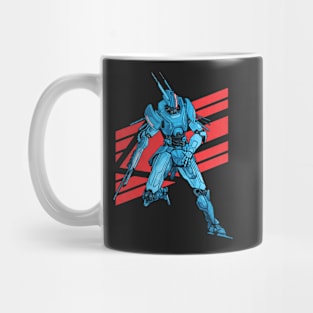 Jackrabbot Cyan Red Mug